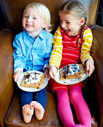 Brilliant breakfast waffles