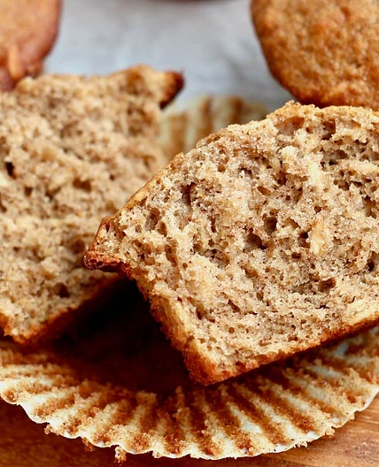 Sourdough Oatmeal Muffins