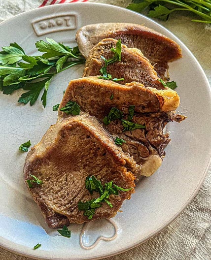 Buttered Beef (Cow) Tongue