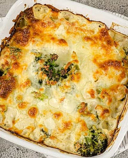 Keto Chicken Broccoli Casserole