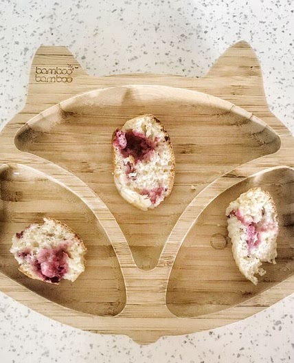 Baby Led Weaning Raspberry Muffins