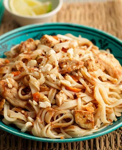 Chicken pad thai