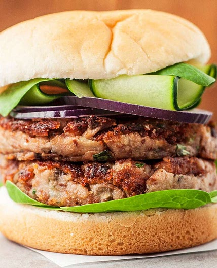 Vegan Mushroom Bean Burger