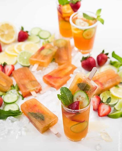 Pimm's Popsicles