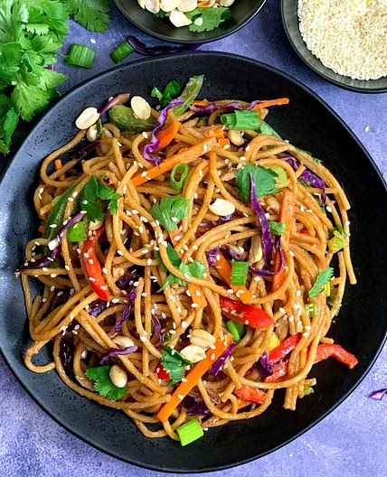 Instant Pot Thai Peanut Noodles