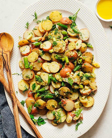 Simple French-Style Potato Salad