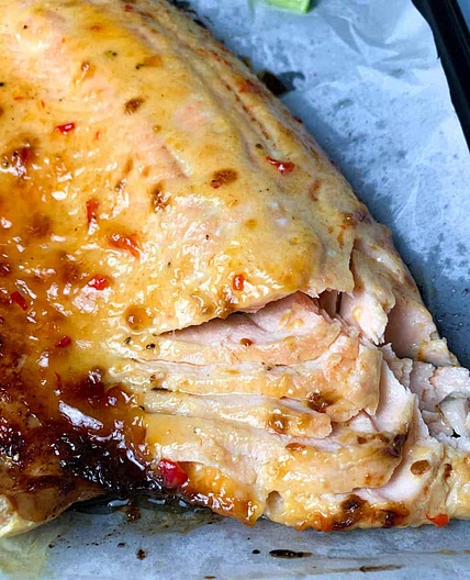 Quick & Easy 30-Minute Bang Bang Salmon Recipe (Oven-Baked)