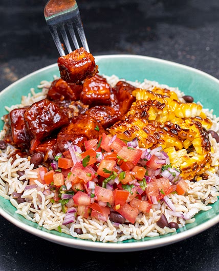 Chipotle Tofu Rice Bowl