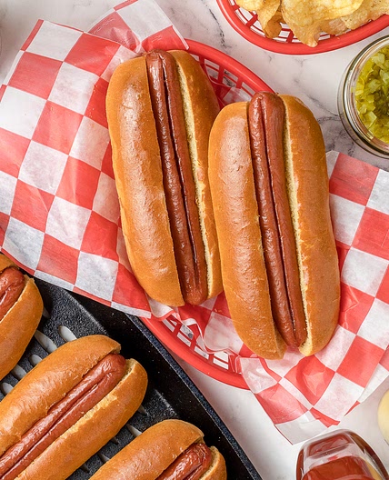 Smoked Hot Dogs