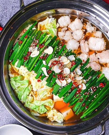 Hakata Motsunabe (Japanese Offal Hot Pot)