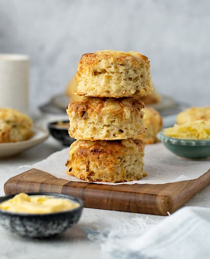 Cheese and Onion Scones
