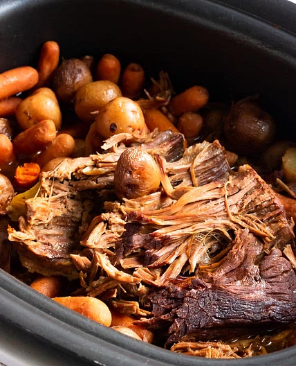 Crock Pot Roast with Potatoes and Carrots