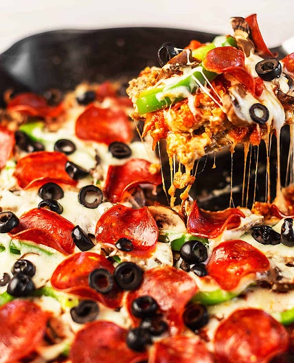 Crustless Pizza Recipe - 3 Net Carbs (Zero Carb Option)