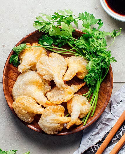 Easy Crispy Mushroom Tempura (Vegan / Gluten-Free)