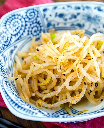 Spicy Bean Sprout Salad
