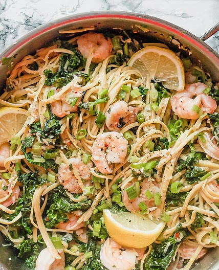 Lemon Shrimp Pasta Recipe with Garlic - Easy to Make!