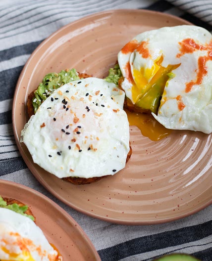 Hash Brown Avocado Toast
