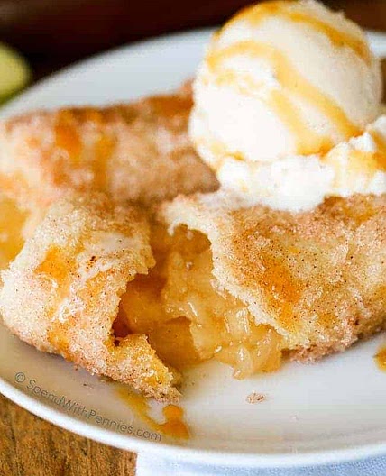 Baked Apple Pie Roll Ups