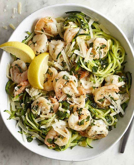 Shrimp Scampi Zoodles