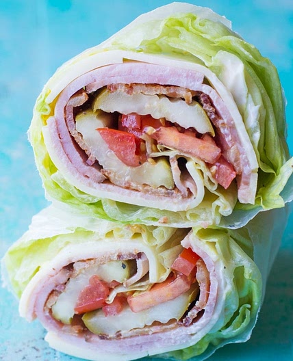 Keto Club Lettuce Wrap