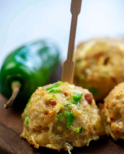 Jalapeno Popper Meatballs