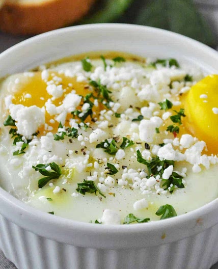 Greek Baked Eggs