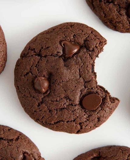 Chocolate Cake Mix Cookies