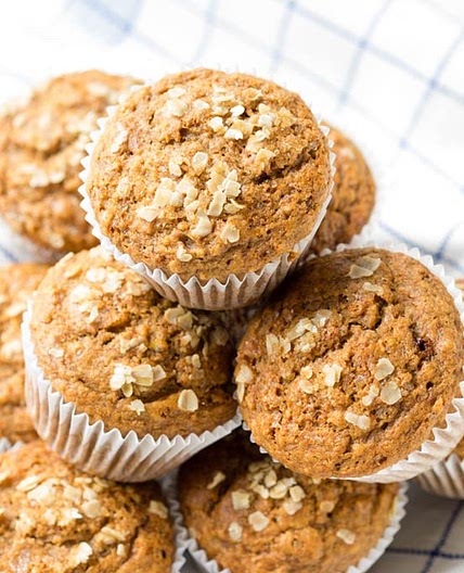 Egg Free Banana Muffins (adaptable for vegan, GF)