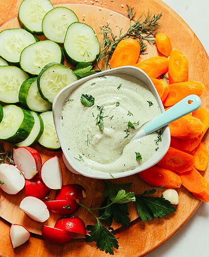 Easy Vegan Ranch Dressing (Oil-Free!)
