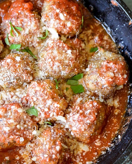 Keto Italian Meatballs