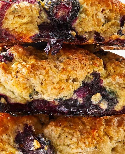 Air Fryer Mini Blueberry Scones