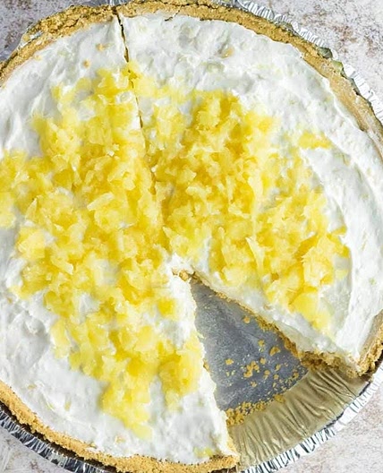 Pineapple Cream Cheese Pie Recipe