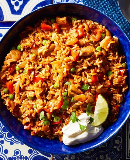 Pressure-Cooker Chicken & Rice (Arroz con Pollo)