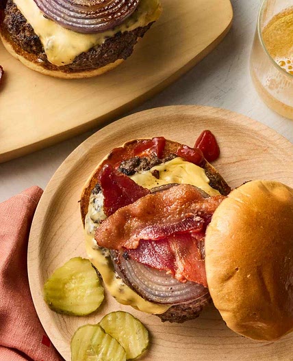 Cast-Iron Skillet Burgers