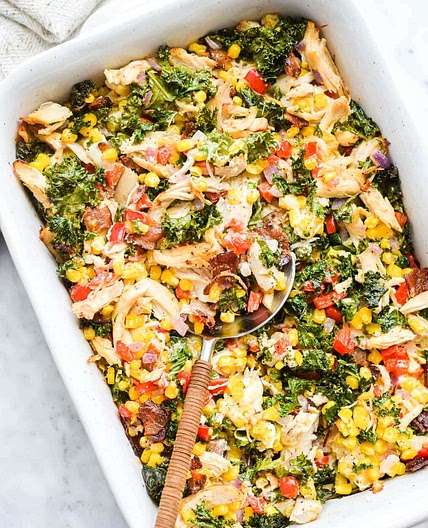Confetti Chicken Casserole