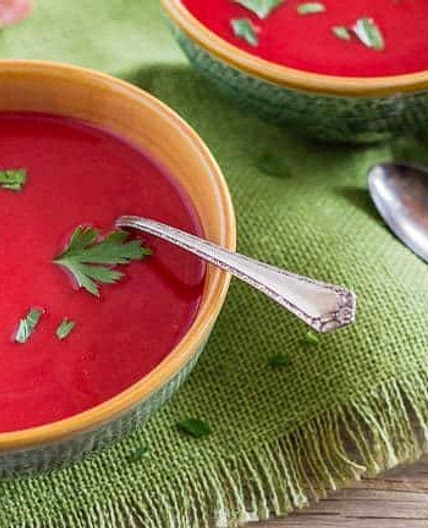Instant Pot Red Velvet Beet Soup