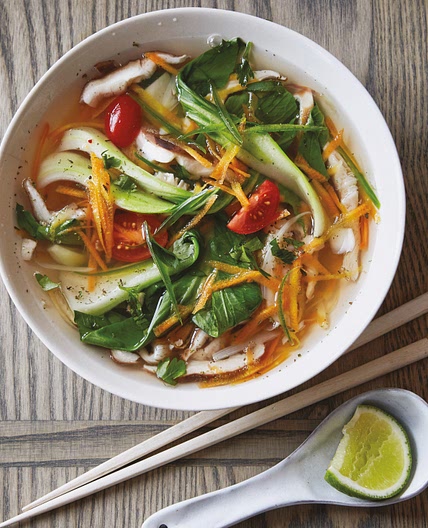 Spicy Ginger Vegetable Soup