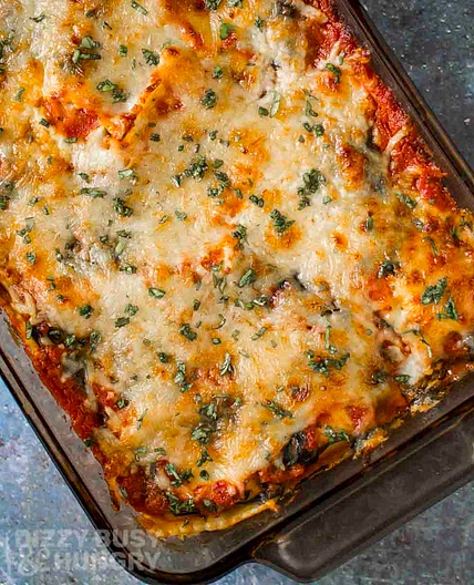 Baked Ravioli Casserole (Lasagna Shortcut!)