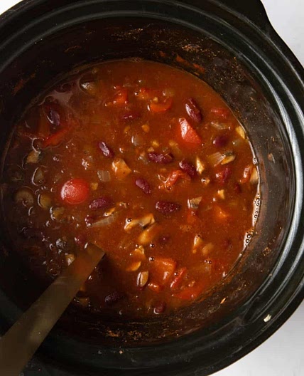 Slow Cooker Vegan Chilli