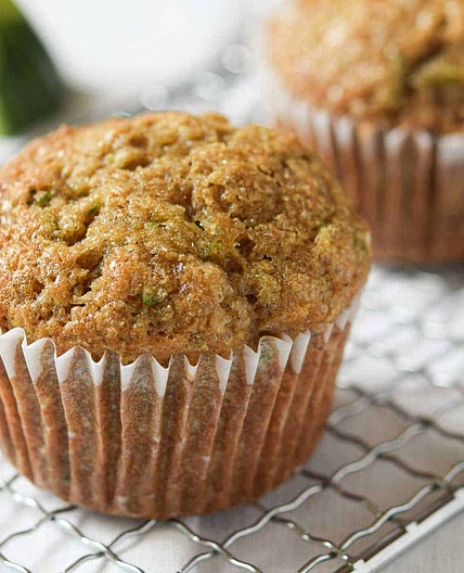 Zucchini Muffins with Applesauce