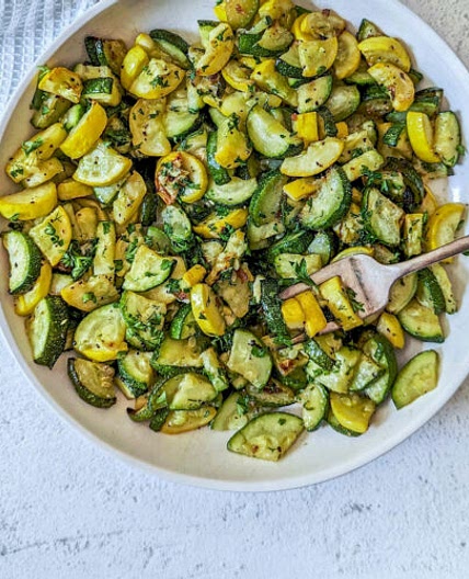 Air Fryer Zucchini and Squash