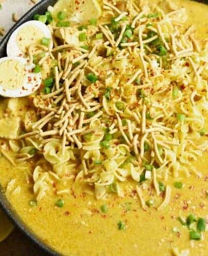 Khow Suey (Pakistani Curried Noodles)