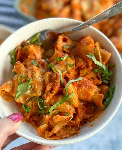 Creamy Tomato Pasta Bake