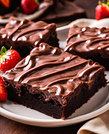 Chocolate Covered Strawberry Brownies Recipe