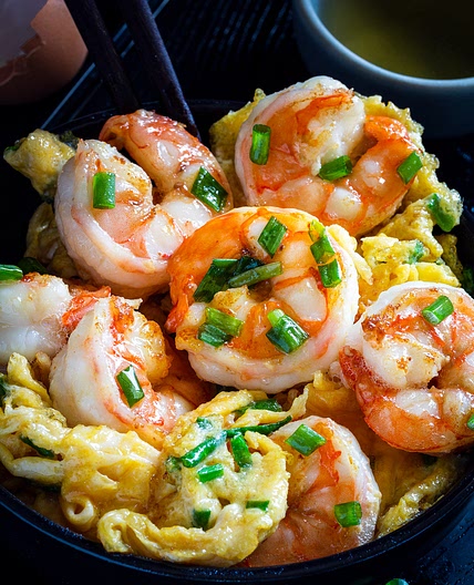 Shrimp and Egg Stir Fry