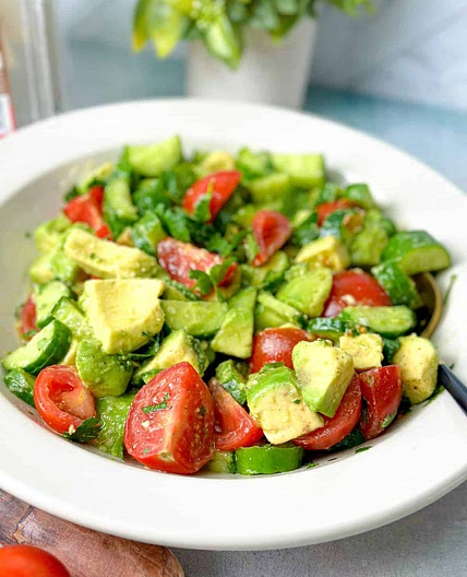 Cucumber Avocado Salad Recipe