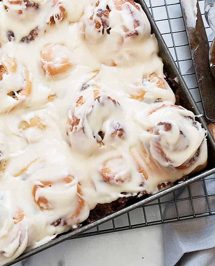 Maple Cinnamon Rolls