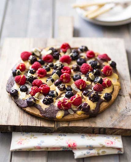 Dessert pizzas (Jo Whitton)