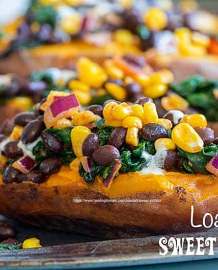 Loaded Sweet Potato
