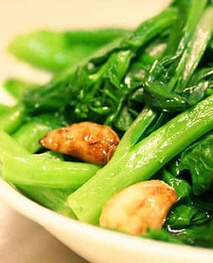 Chinese Greens (Yu Choy) Stir Fry Recipe
